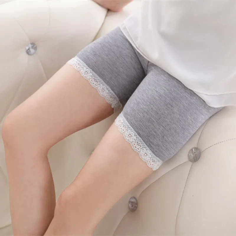 Новинка 2020 летние шорты для девочек штаны однотонное нижнее белье мягкие