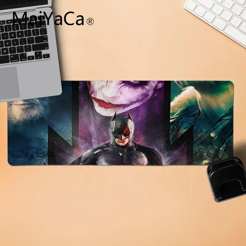 LockEdge 30X90cm MaiYaCa дизайн Джокер Темный рыцарь фильмы DIY Дизайн Шаблон коврик для игровой мыши ноутбук игровой шкафчик мыши коврик для мыши - Цвет: LockEdge 30X90cm