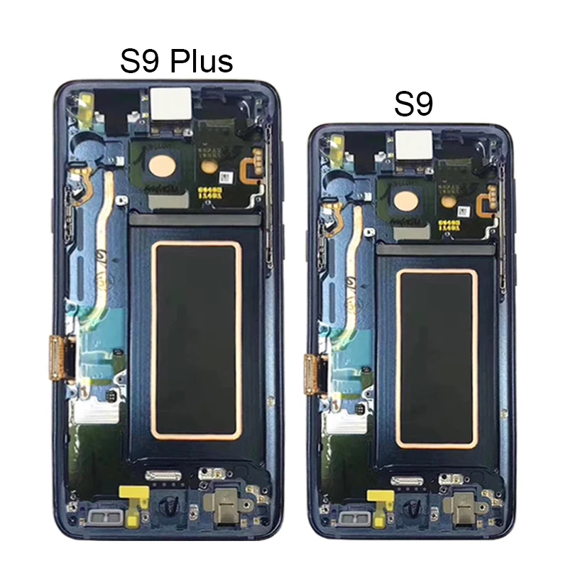 Супер AMOLED дисплей для samsung S9 G9600 plus ЖК-дисплей G9650 965F дигитайзер сенсорный экран с
