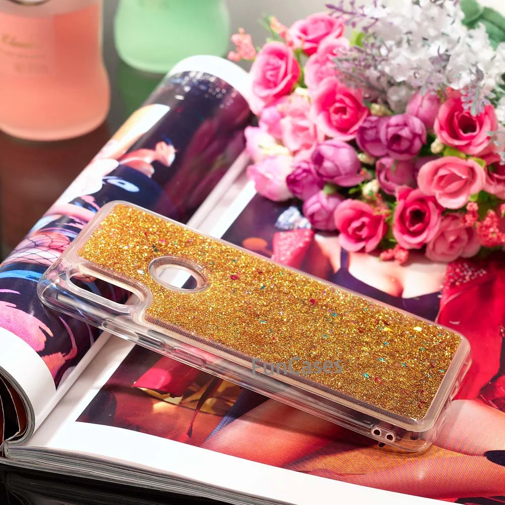 Чехол зыбучий песок для Xiaomi Redmi Note 6 Pro силиконовый чехол с единорогом