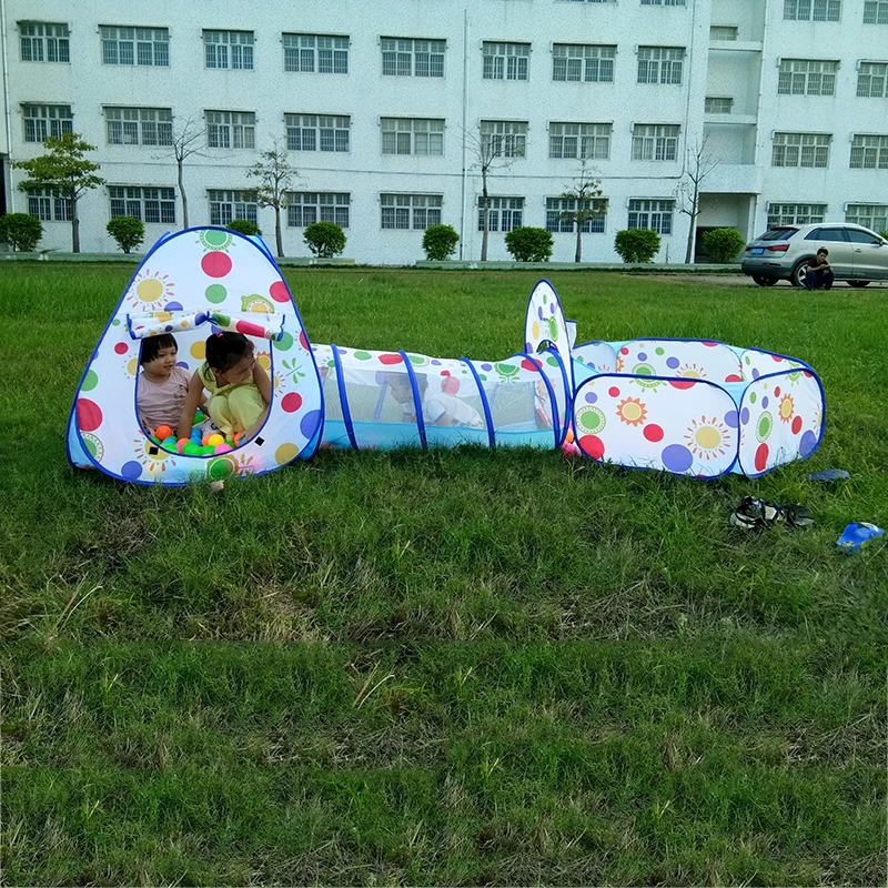 3 шт./компл. складной детский игрушечный вигвам для бассейна палатки вида цветов