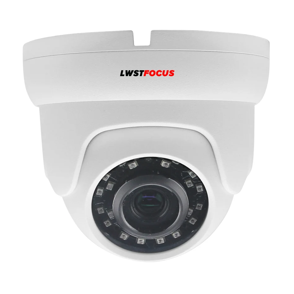 LWSTFOCUS 6MP POE купольная сетевая Камера слот для карты SD Макс 128 ГБ купол ИК 20 м