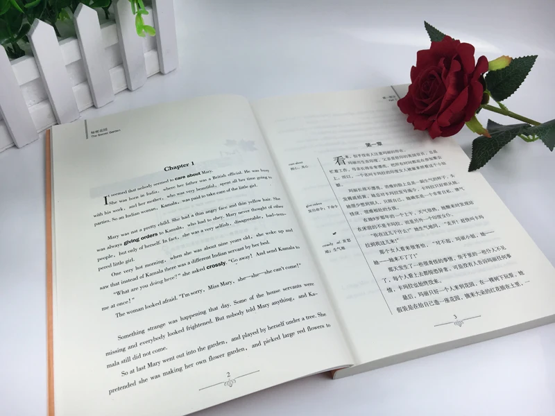 Тайный сад двуязычный китайский и английский всемирно известный роман (узнать