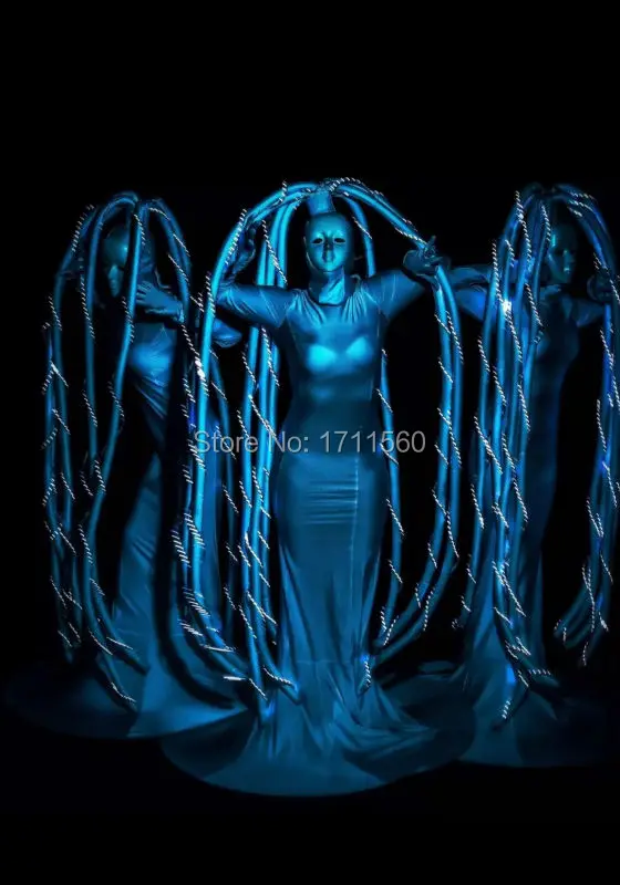 СВЕТОДИОДНЫЙ световой костюм в западном стиле для выступлений/деловой костюм/EL