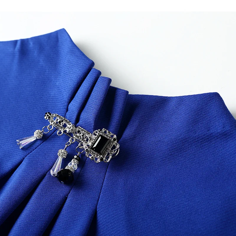 Женское элегантное платье весна лето 2020 новое с рукавами летучая мышь и высокой