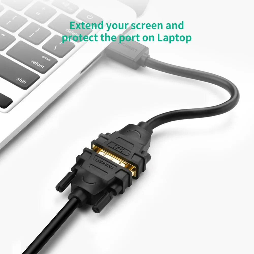 Ugreen HDMI к DVI 24+ 5 кабель адаптер HDMI Мужской к DVI DVI-I женский M-F конвертер адаптер Поддержка 1080P для HDTV lcd