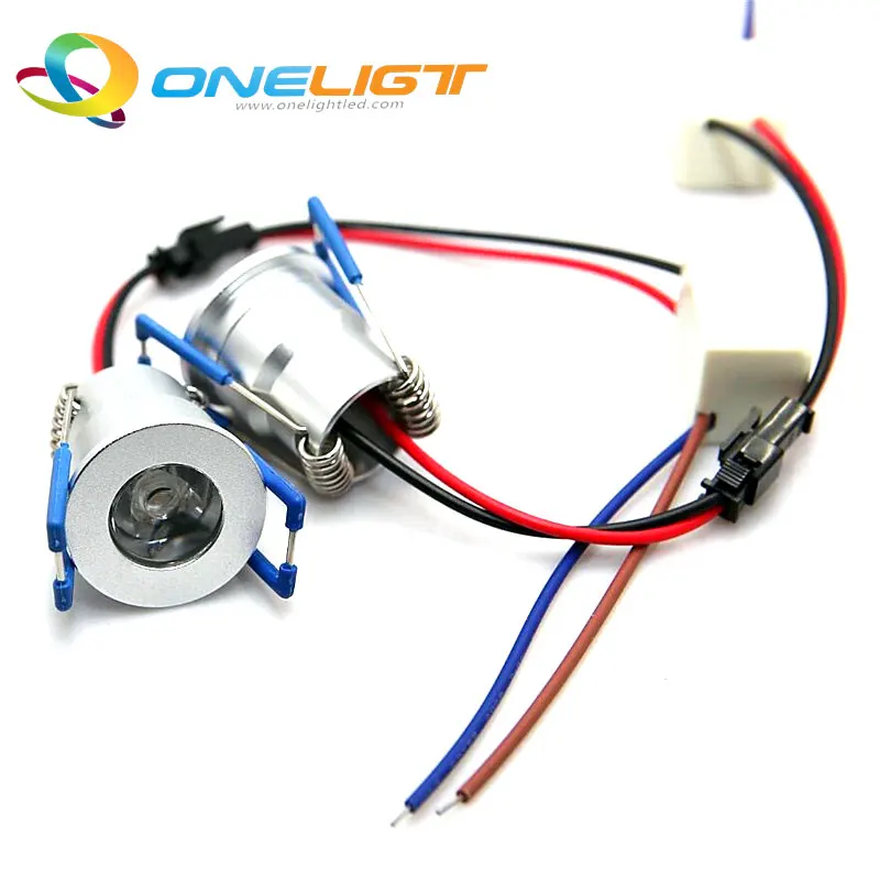 20 шт./лот 1*3 Вт Мини светодиодный светильник круглые точечные потолочные