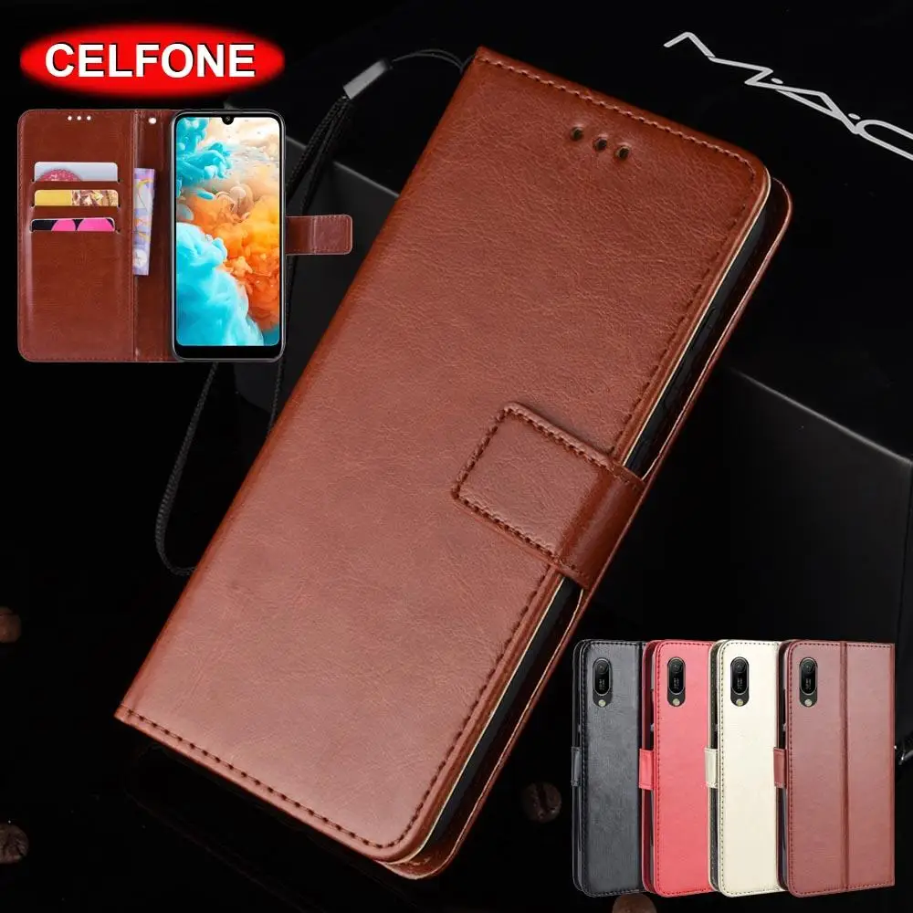Huawei Y6 Чехол Флип huawei Y6 prime Чехол кошелек Искусственная кожа чехол для huawei Y6 MRD-LX1 MRD-LX1F Y6 pro крышка