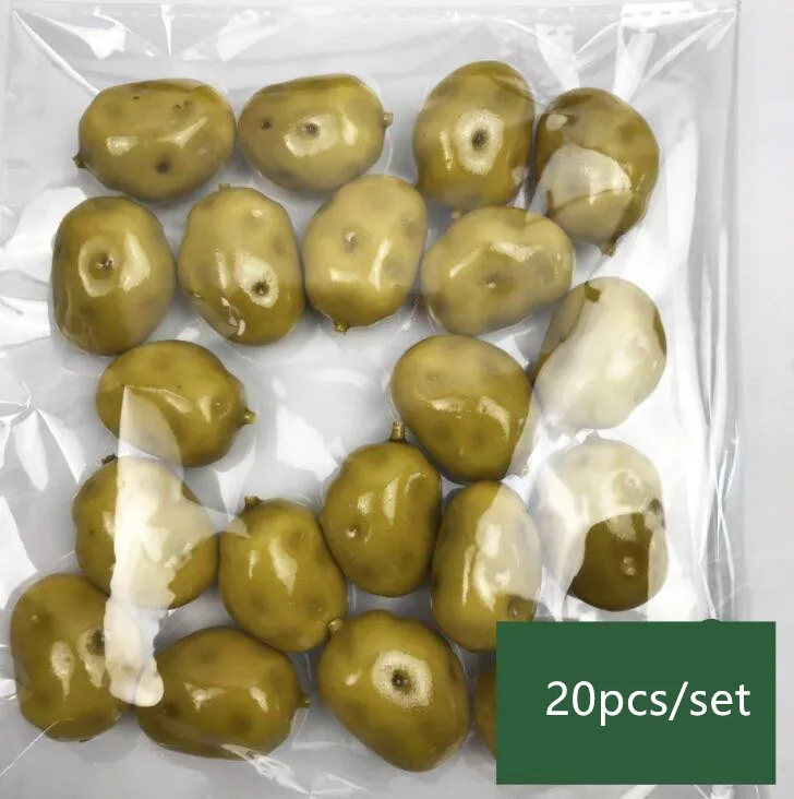 20 шт./компл. фрукты овощи Кухня искусственные баклажаны домашний декор Кухня игрушка для подарок для девочек - Цвет: 9
