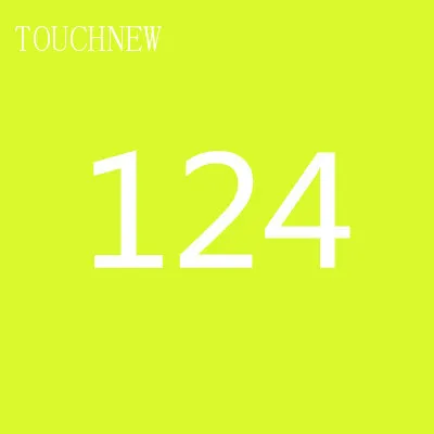 124 TOUCHNEW на заказ, одноцветные эскизные маркеры на спиртовой основе, двойная головка, кисть, маркеры, ручка для рисования, манга, товары для рукоделия, маркеры - Цвет: 124