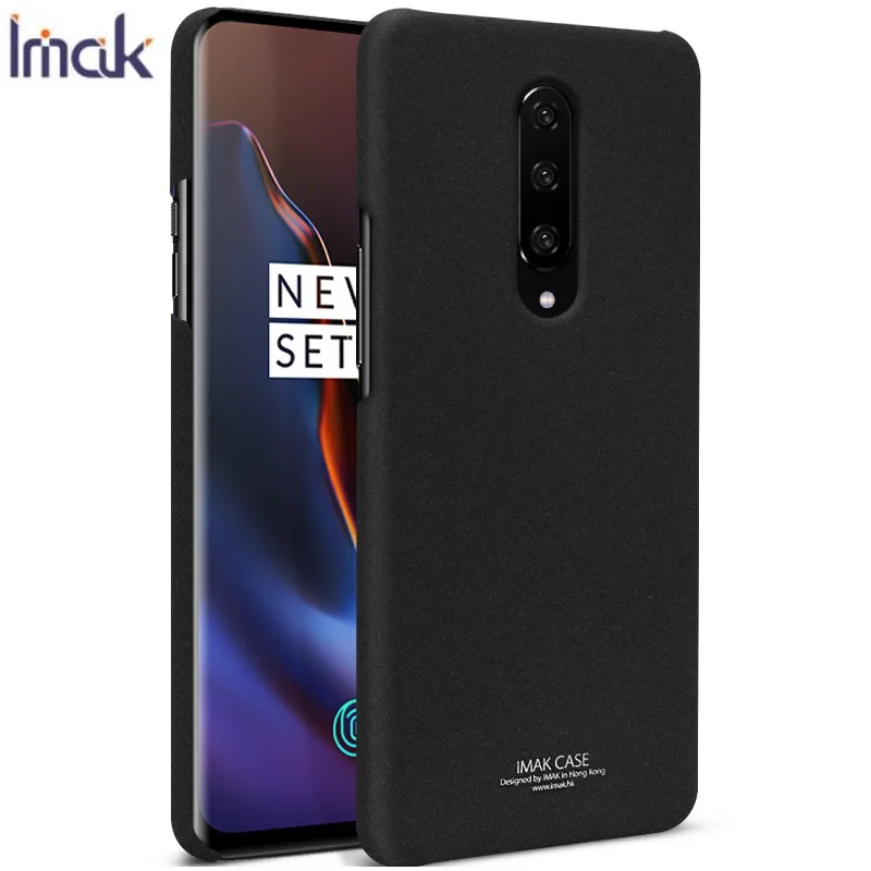Для One Plus 7 Pro чехол кожного покрова IMAK Ковбой матовая Touch противоскольжения