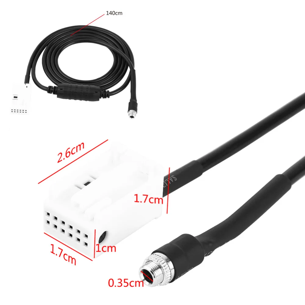Вспомогательный аудиовход AUX 12 Pin комплект адаптера для Iphone и Ipod кабель BMW E60 E61 E63 E64