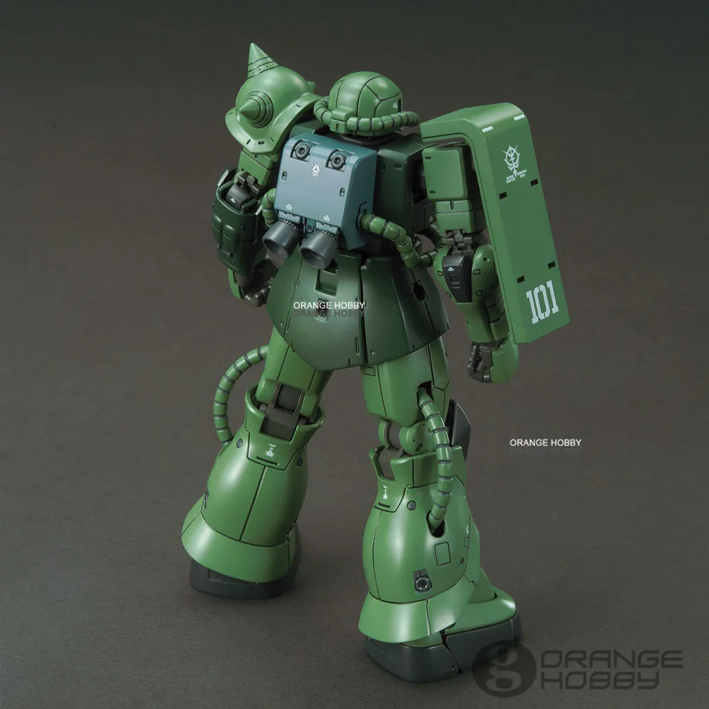 OHS Bandai HG происхождения 025 1/144 MS-06C Zaku II тип C6/R6 Zeon мобильный костюм сборные модели комплекты