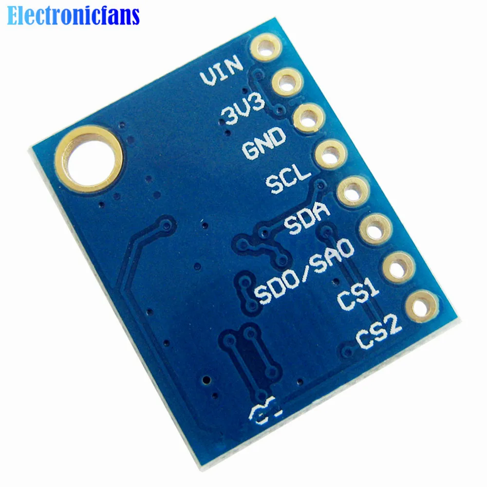 GY-89 10DOF I2C/IIC SPI L3GD20 LSM303D BMP180 Акселерометр гироскоп магнитометр датчик барометра