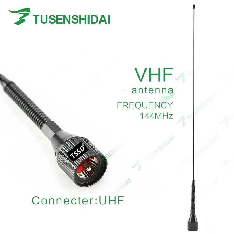 Горячая продажа черный VHF автомобильный приемопередатчик радио антенна TXC-150 |