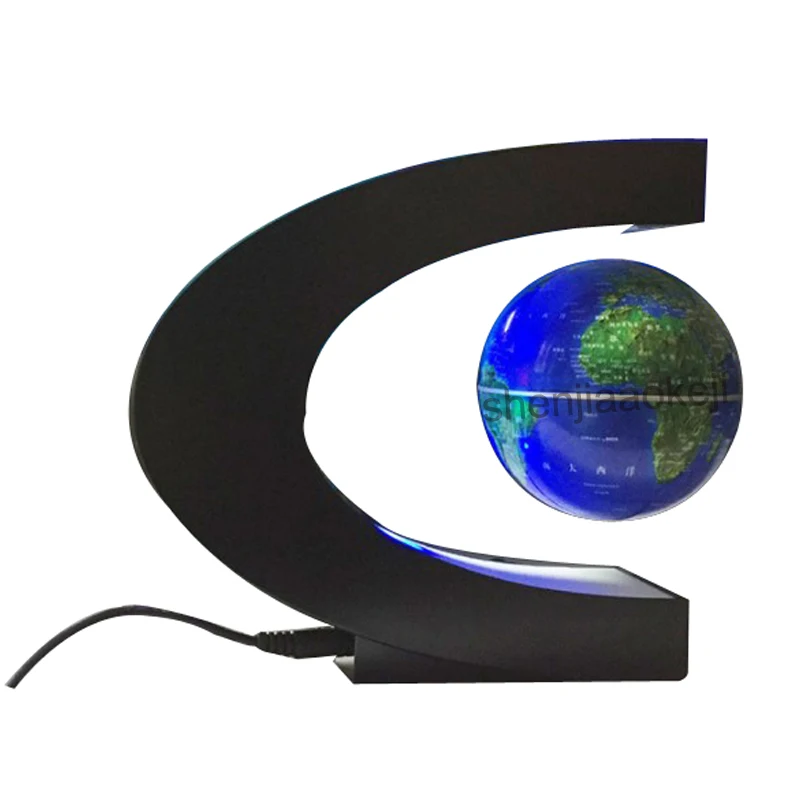 1pc School supplies Magnetic levitation globe Floating Globe World Map teaching resources home Office Desk Decoration | Компьютеры и