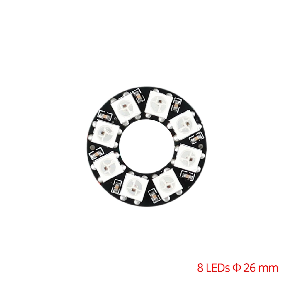 1 шт. WS2812B IC 5050 RGB светодиодный кольцо 1Bit 8Bit 16Bit 24Bit 35Bit 45Bit ws2812 пикселей светодиодный модуль полноцветной приводить в огни