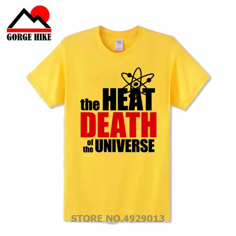 Мужская футболка с принтом теории Большого взрыва|Мужские футболки| |