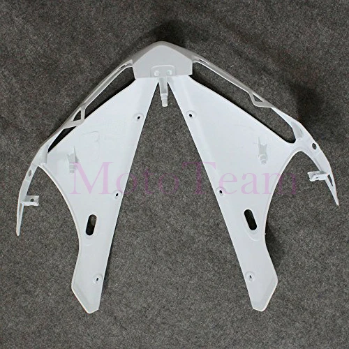 Для Yamaha YZF R1 YZF-R1 YZFR1 2004 2005 2006 04 05 06 мотоцикл Неокрашенный передней верхней нос инъекции обтекатели