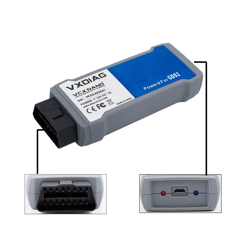 Новые vxdiag VCX Nano для gm/Opel USB версии GDS2 tech2win инструмент диагностики Быстрая