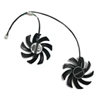 Альтернативный вентилятор GeForce GTX 107010601070ti PLD09210S12HH, кулер с двойным графическим процессором Palit GTX 1080 GTX1070, видеоохлаждение с двойным OC