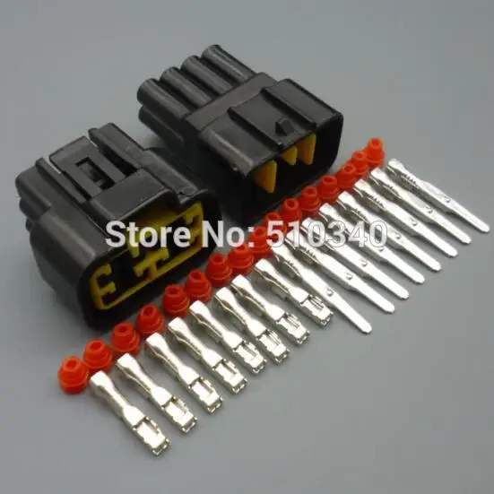 Автомобильный водонепроницаемый разъем 8P 8 отверстий 2 3 мм|plug waterproof|alternator connector