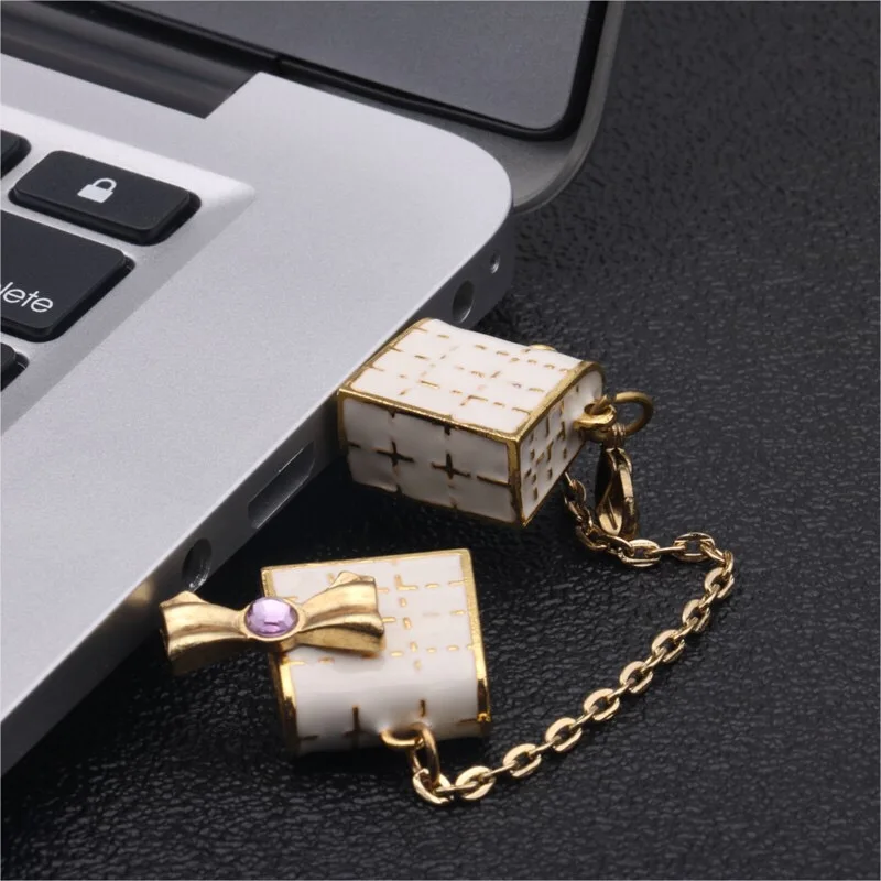 TWOBRO Для женщин сумки металлический флешки USB flash drive 1 ГБ 2 4 8 16 32 64 кошелек Дизайн usb