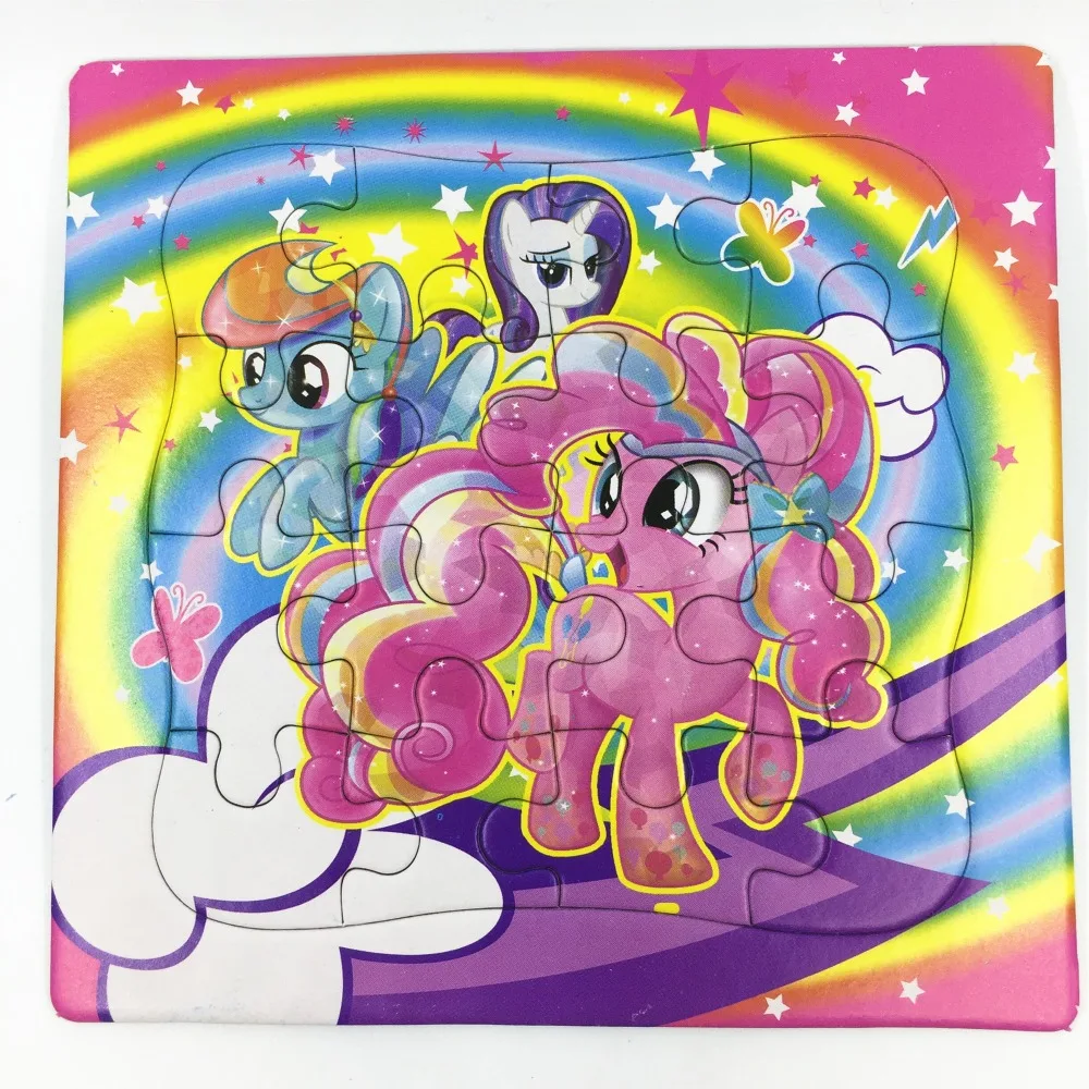 3D бумажная головоломка Детские высококачественные игрушки Мультяшные пазлы