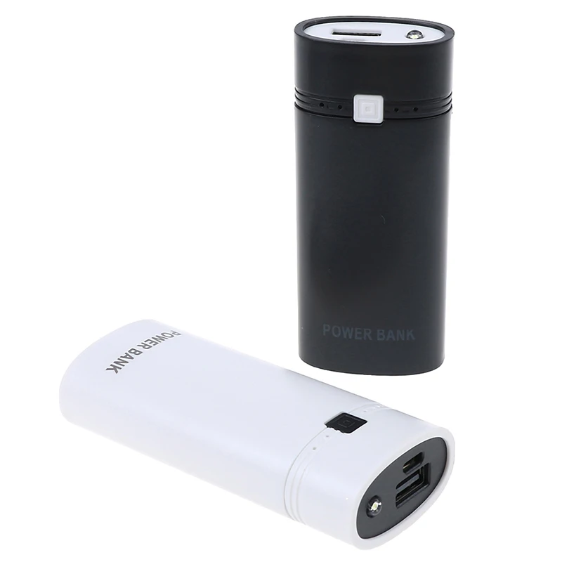 5 в USB порты 2x18650 DIY портативный держатель батареи ЖК дисплей банк питания корпус
