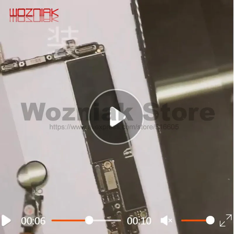 Оригинал для iPhone 7 4 дюймов материнская плата разблокированная системная с