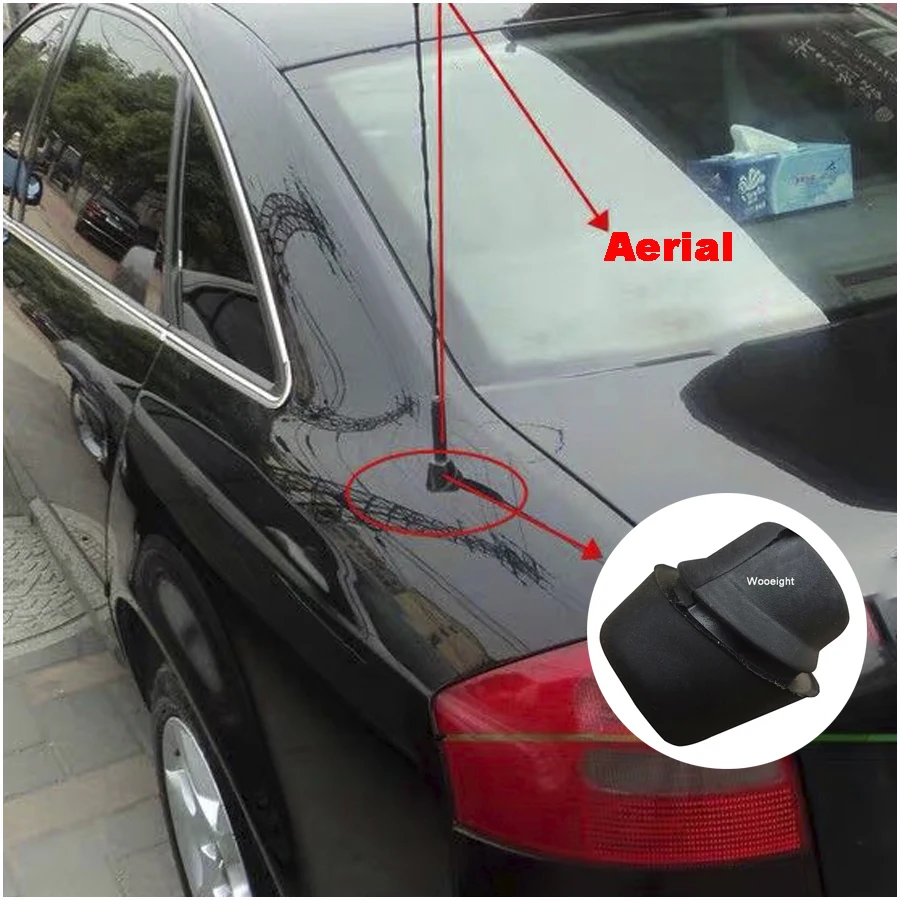 Wooeight 8D5035539 автомобильная антенна фиксатор база крышка втулка монтажный ботинок для Audi A6 S6 A8 S8 Quattro 2004 высокое качество