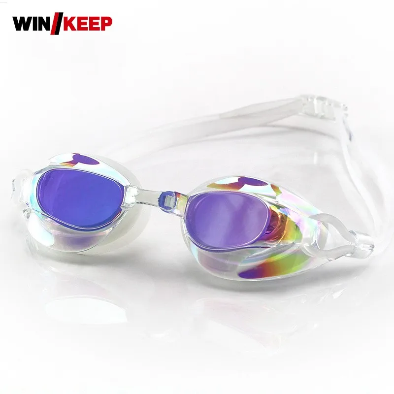 

2021 New Arrival Swim Glasses Women Men Anti Fog Waterproof UV Protection Professional Swiming Pool Goggles Natacion Piscine
