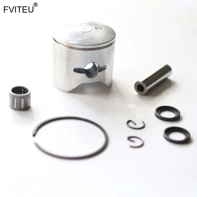 Поршневой комплект fvieu 34 мм 26cc 27.5cc поршневое кольцо шайба подшипник для