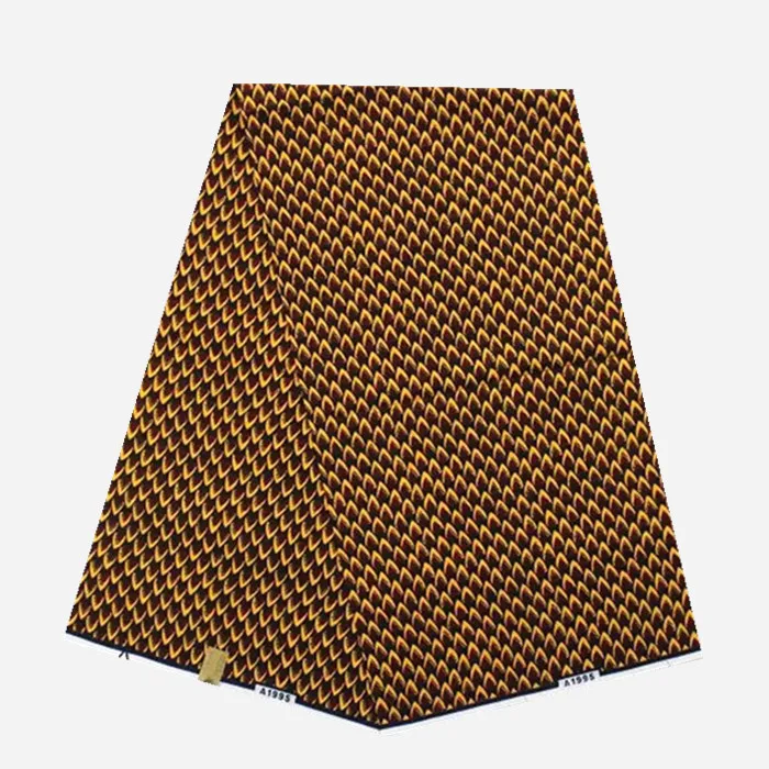 Новый стиль восковая ткань с принтом настоящий африканский хлопок фототкань для