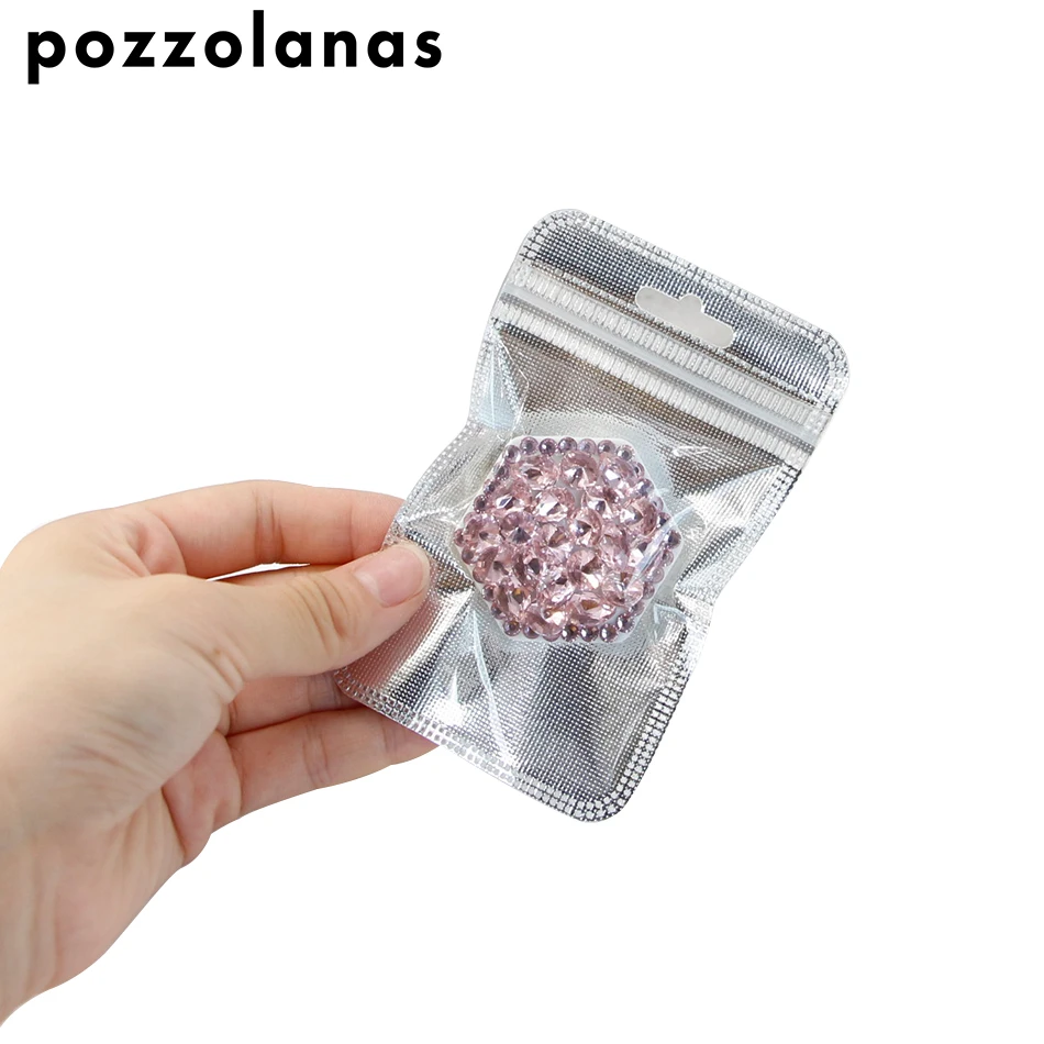 Pozzolanas, квадратный Блестящий держатель для телефона с бриллиантами, подставка на 360 градусов, крепление для Iphone, huawei, Xiaomi