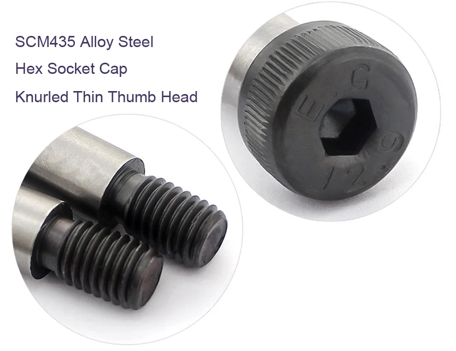 12-m10, 13-m10shoulder болты, class12.9 с шестигранной головкой Шаг буртиком ISO7379 ах