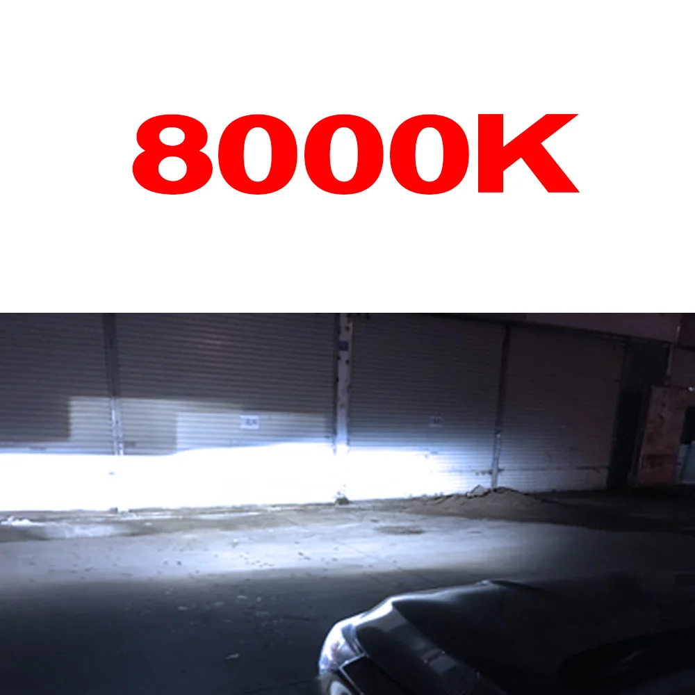 GEETANS 2X3000 K H7 светодиодный H4 фар автомобиля H11 H1 H8 H9 H3 9005 9006 9007 9008 9012 880 881 H27 светодиодный светильник для всех автомобилей Авто 3000 К BJ