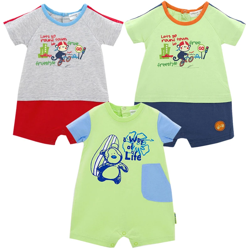 Лето осень детские комбинезоны одежда 2018 детская хлопковые с длинным рукавом и