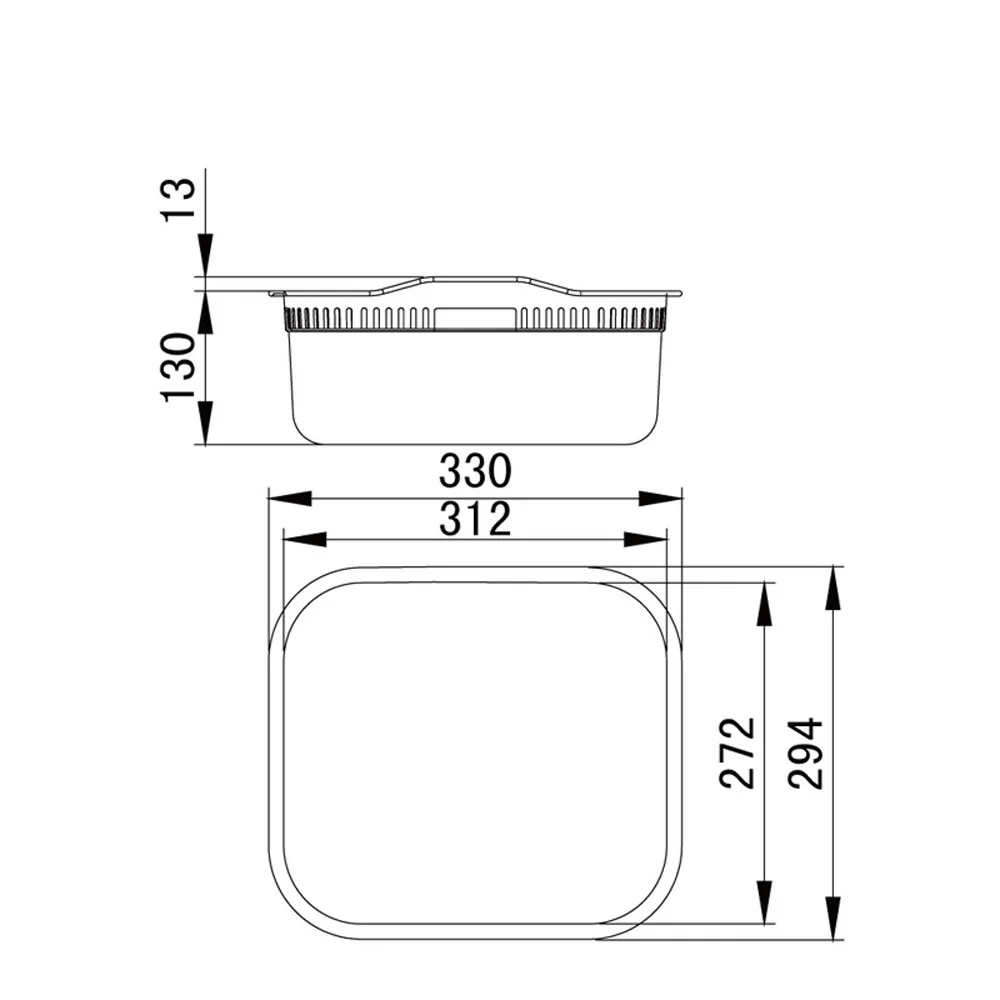 Talea аксессуары для кухонной раковины слив пластиковая корзина полипропиленовая