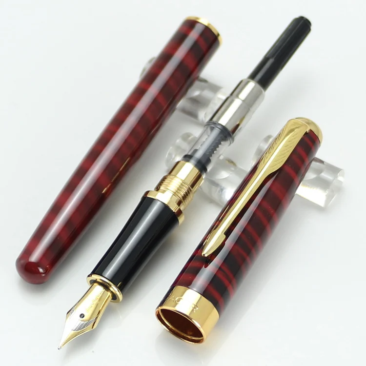 Перьевая ручка Baoer 388 5 цветов красный и черный|fountain pen|nib fountain penbaoer |