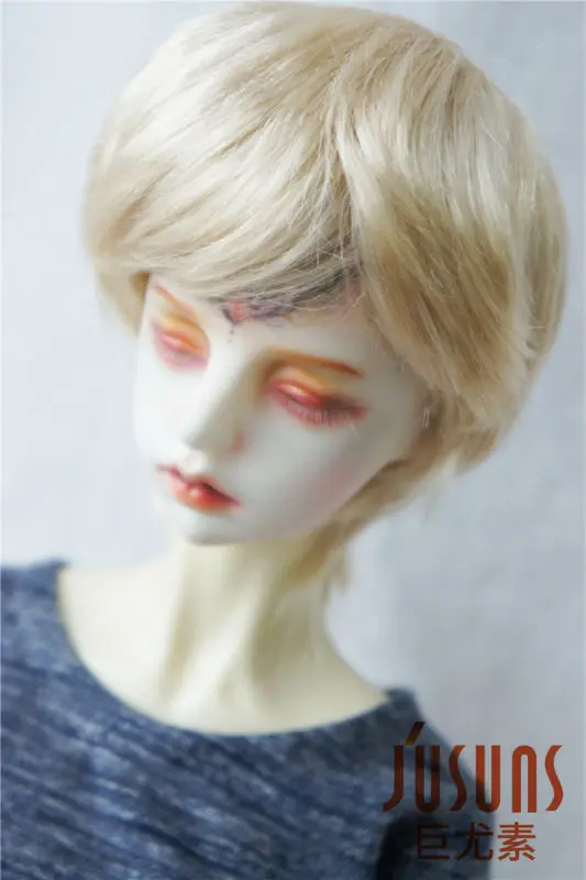 JD192 1/3 модный короткий синтетический мохеровый парик SD BJD кукла парик природа мальчишеский 8-9 дюймов аксессуары для кукол