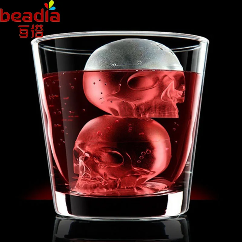 Очень ужасная Реалистичная резиновая форма в виде головы черепа для