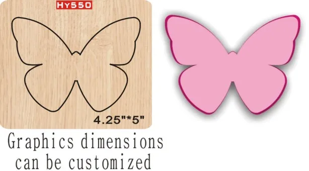 Штампы для резки бабочек 2019 высечки и деревянные штампы подходят обычных