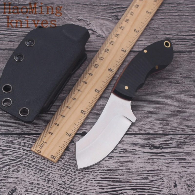 Открытый Кемпинг портативный фиксированный нож для выживания охоты