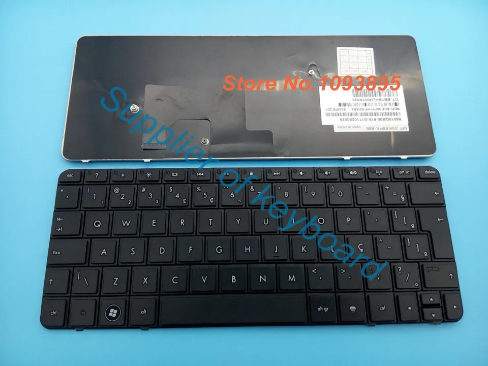 Новая Бразильская клавиатура для HP Mini 110 4102tu 4118er бразильская Клавиатура