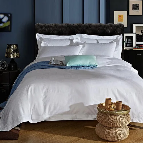 bedding set 3 Белый комплект постельного белья, роскошный комплект постельного белья из египетского хлопка, простыня, пододеяльник, простыня parure de lit ropa de cama - Цвет: bedding set 3