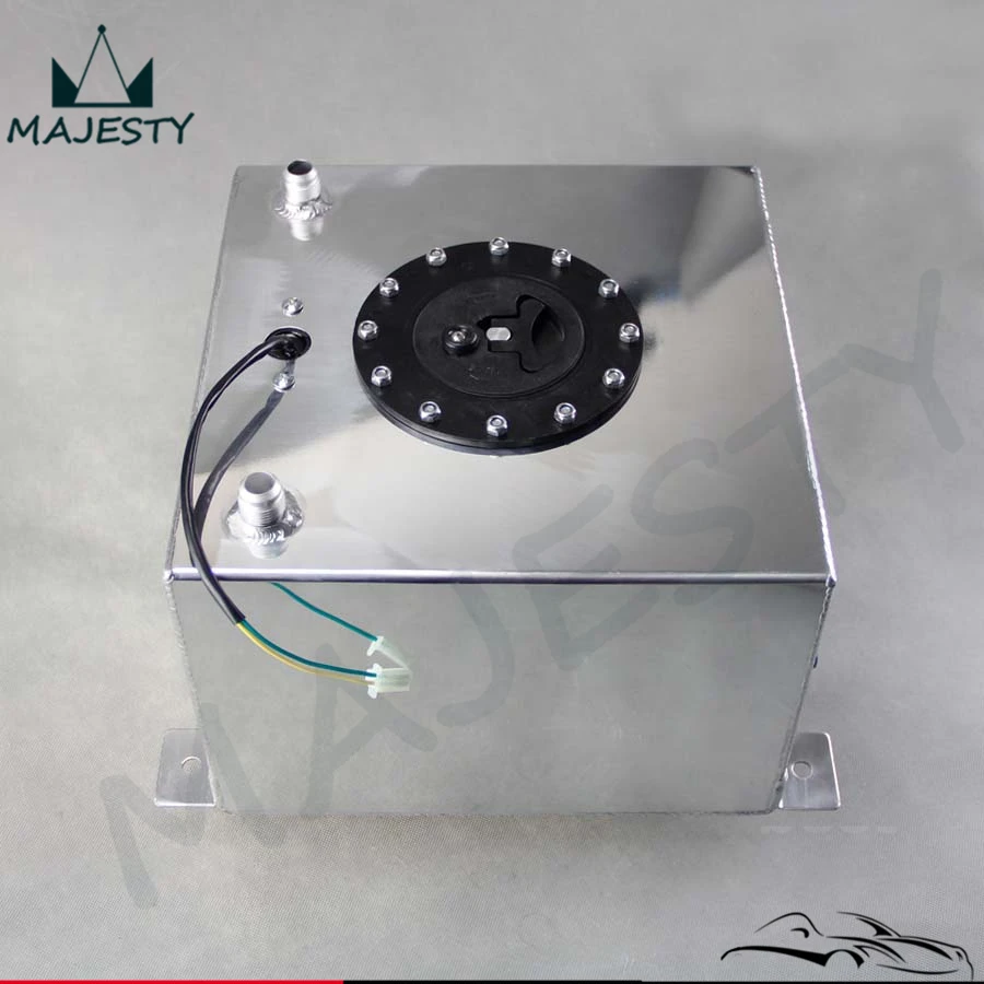 Гоночный Дрифт топливный бак 9 5 л + уровень отправителя 2 галлона полированный