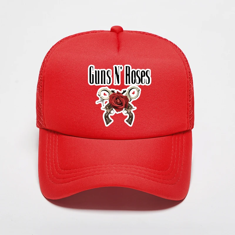 Унисекс для взрослых в стиле панк хип-хоп Guns N Roses бейсбольная кепка высокого