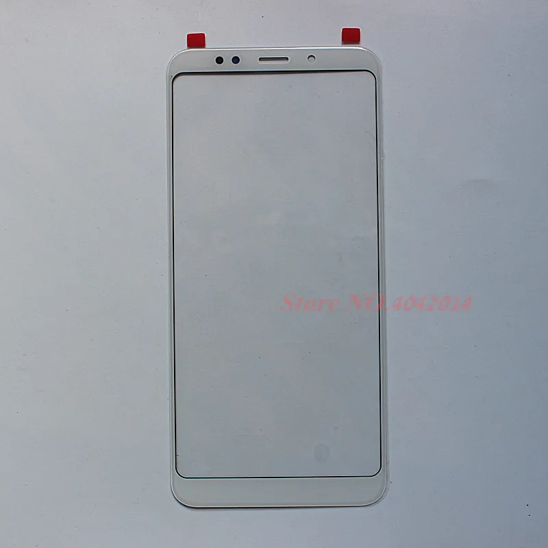10 шт. оригинальный внешний экран передняя стеклянная крышка для Xiaomi Redmi Note 5 ЖК