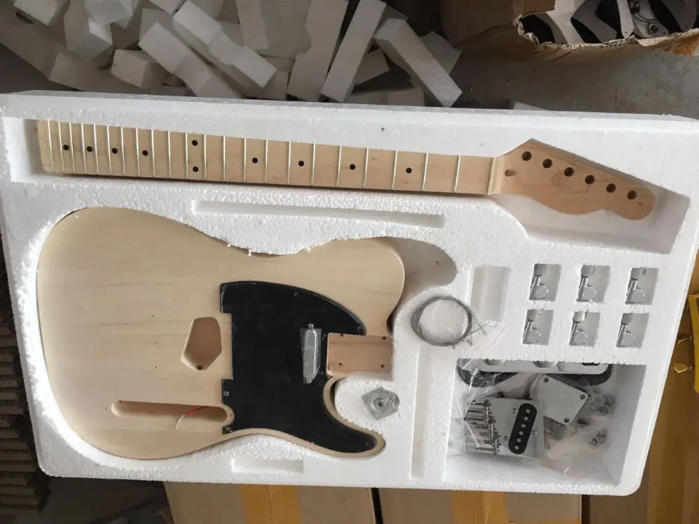 Комплект для корпуса электрогитары сделай сам гитара со всеми элементами/Теле